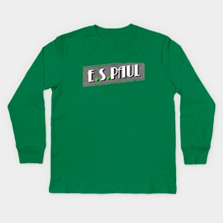 E.S.Paul Logo Kids Long Sleeve T-Shirt